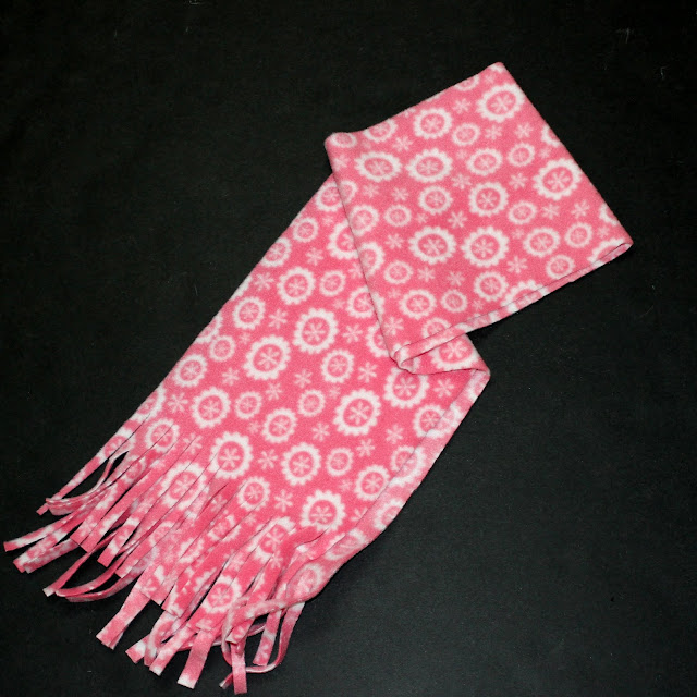 fringed scarf DIY