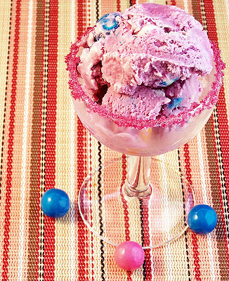 Bubble Gum Ice Cream by Cravings of a Lunatic