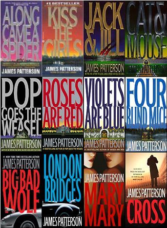 chronological order of james patterson books in order