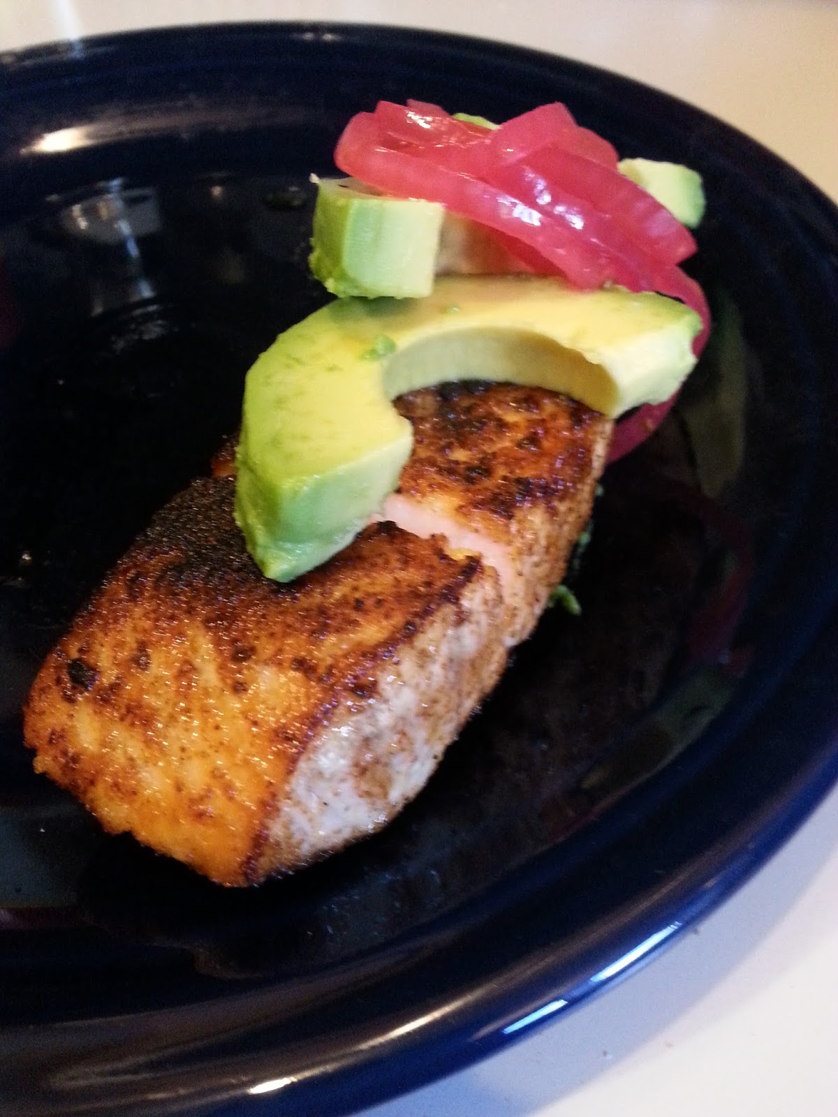 I Wish I Could Cook Like My Mom Mexican Spice Crusted Salmon