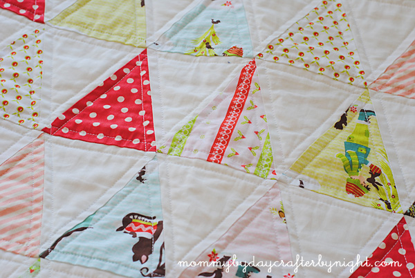 Mommy by day Crafter by night: Isosceles Triangle Quilt Along- Making the Quilt