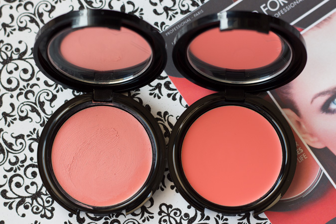 make up for ever hd cream blush in 215 and 410