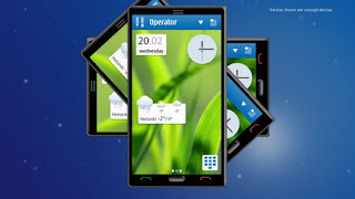 Symbian^4 UI concept proposal presented by Nokia