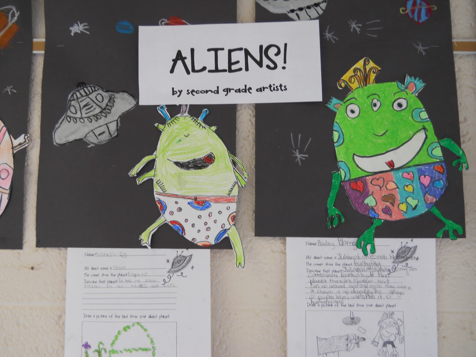 The Elementary Art Room!: Aliens!