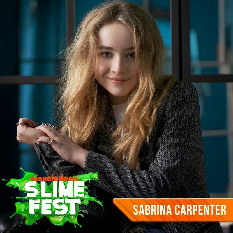 NickALive!: Nickelodeon Australia Announces Sabrina Carpenter To Perform At  SLIMEFEST 2014