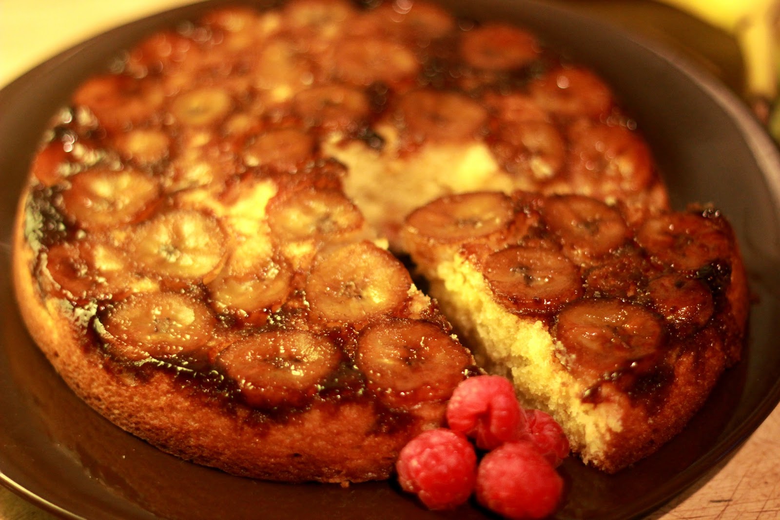 Domestic Sluttery Let Her Eat Cake Banana Custard Upside Down Cake