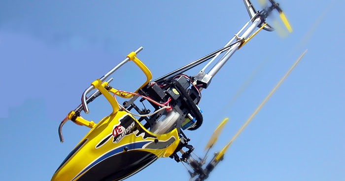 rc helicopter making