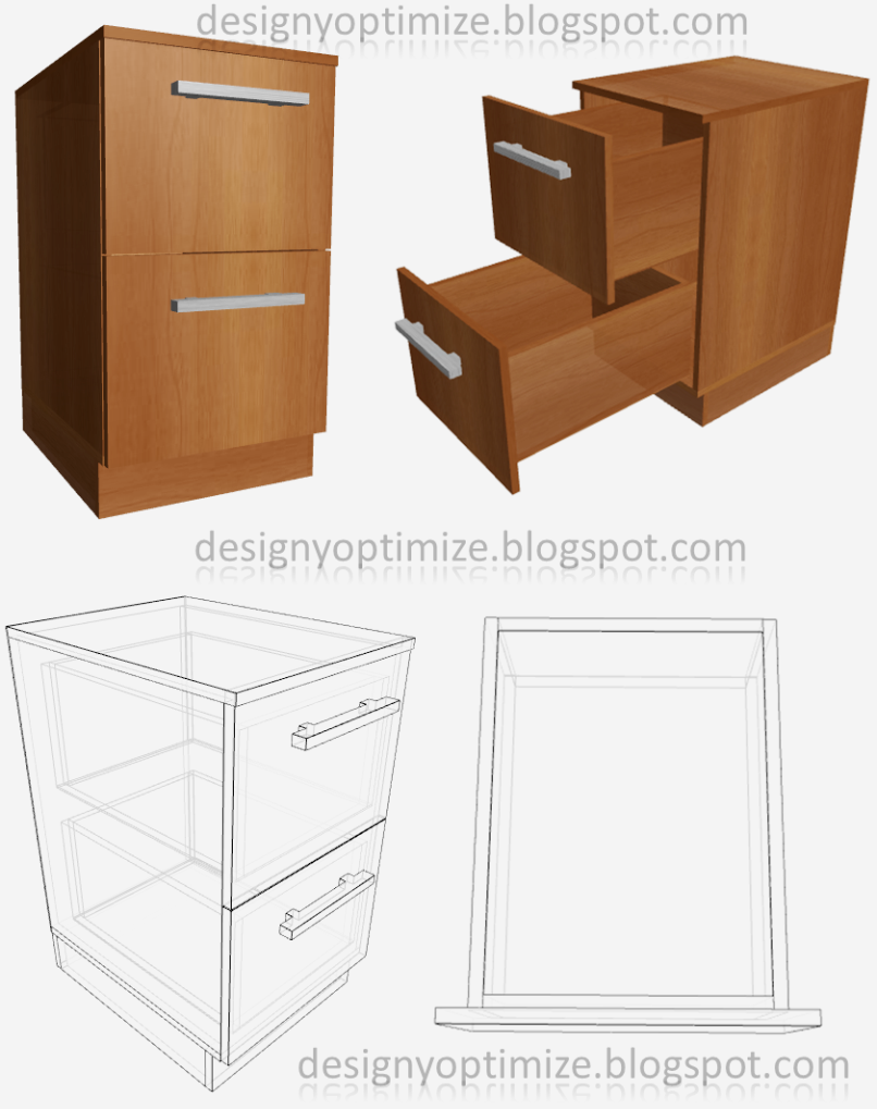 Diseño De Muebles Madera: Crear Un Archivador, Medidas Estandares
