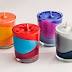 Use Crayons to Create Color Block Candles