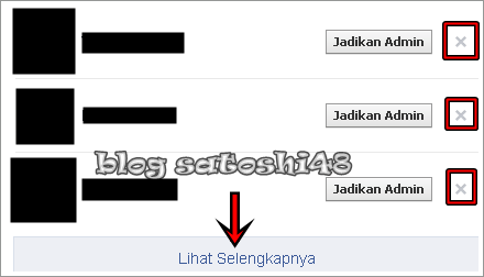 Step 2 banned member di fanspage facebook