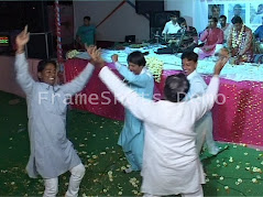 Dance during the bhajan sandhya