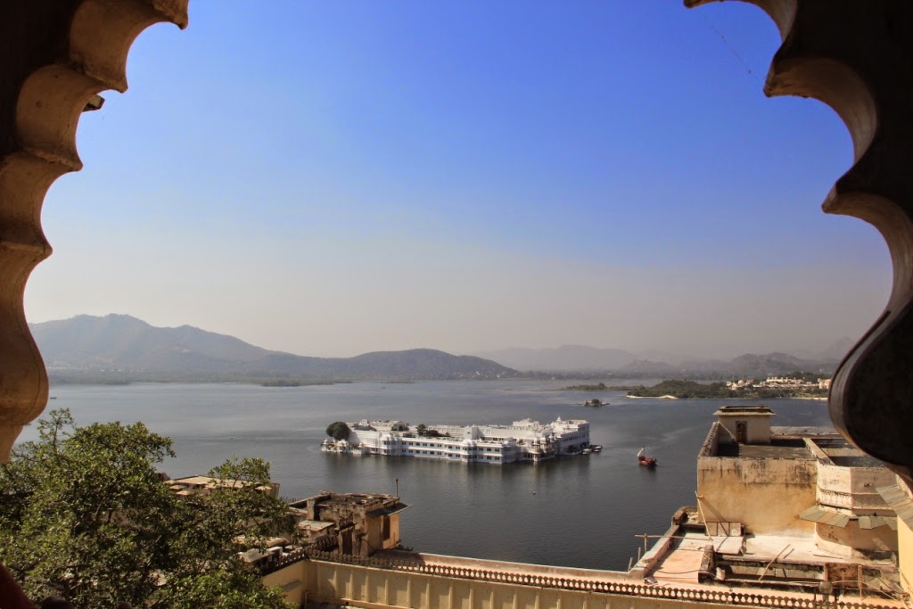 Lake Pichola from City Palace Lake Pichola from City Palace