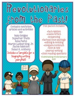 http://www.teacherspayteachers.com/Product/Black-History-Month-Packet-Revolutionaries-of-the-Past-w-MLK-Ruby-etc-1105789