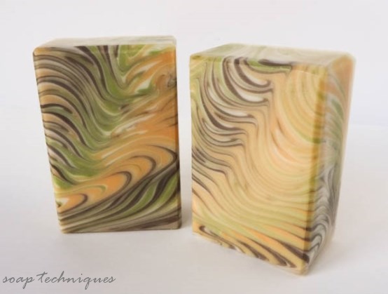 Onyx - handmade CP soap cold-process soap gemstones - onyx
