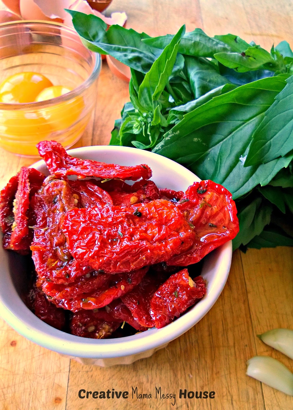 Creative Mama, Messy House Sun Dried Tomato Basil Aioli