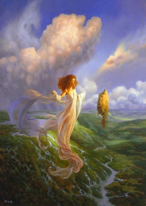 Beautiful Fantasy Paintings by Christophe Vacher