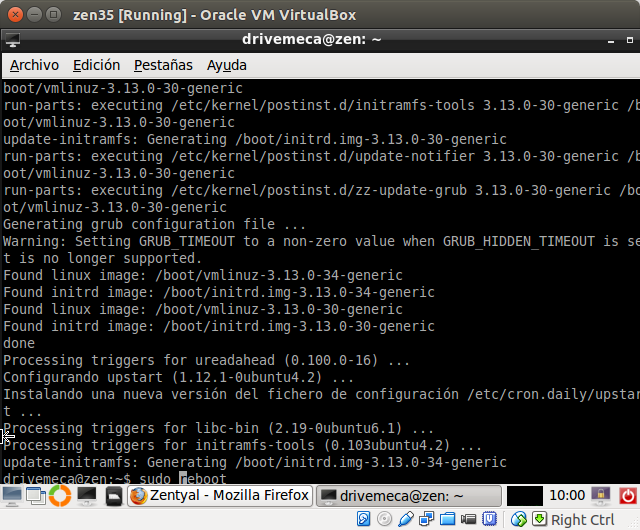 DriveMeca instalando Zentyal 3.5 paso a paso