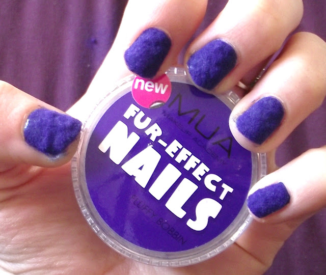 MUA Fur Effect Nails Review And Tutorial - Flurry Bobbin Swatch MUA Fur Effect Nails Review And Tutorial - Flurry Bobbin Swatch