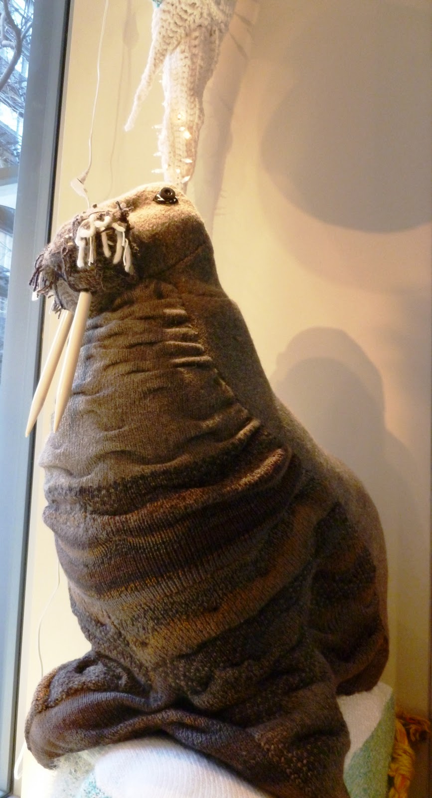 a thread from the edge Lion and Tiger Brand Yarn Flagship Store NYC