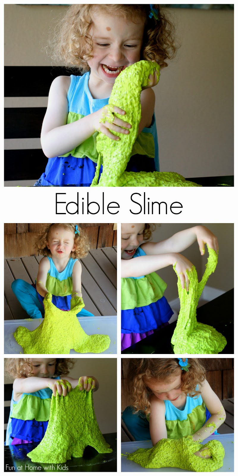 {Nouvelle recette} Slime comestible entièrement naturel! Aucune recette de cuisinier prête en moins de 5 minutes. Se sent et agit comme des boues traditionnelles sans aucun produit chimique! Du plaisir à la maison avec les enfants