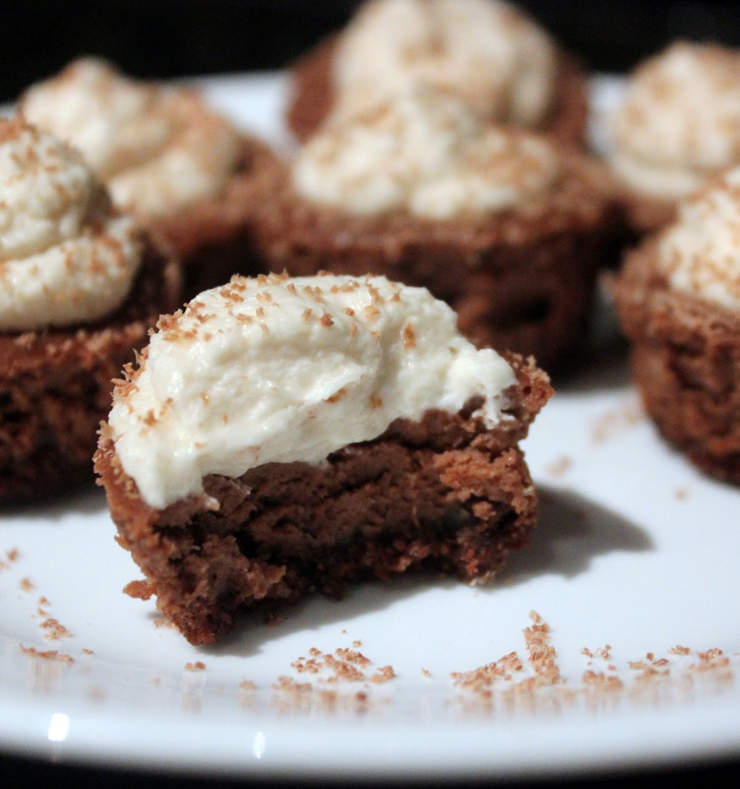 Everything in the Kitchen Sink Mocha Baby Cheesecakes