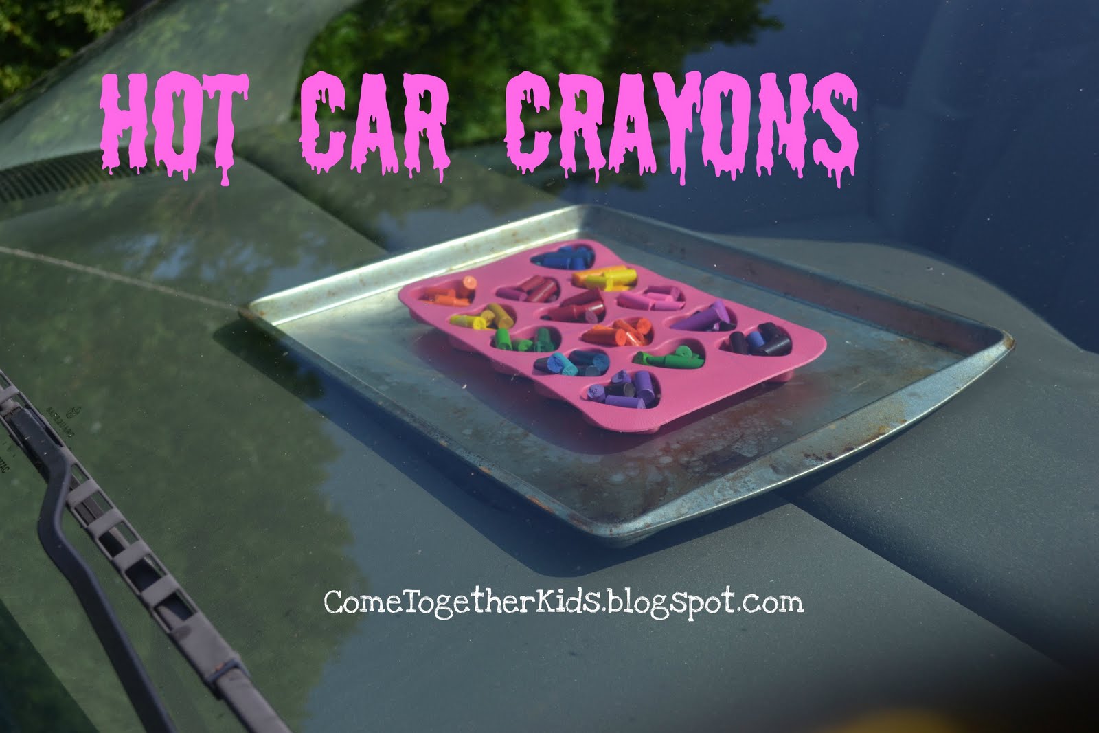 3 Hot Car Crayons 3 Hot Car Crayons