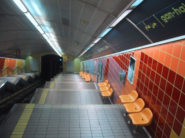 Israel tem o menor sistema de metrô do mundo
