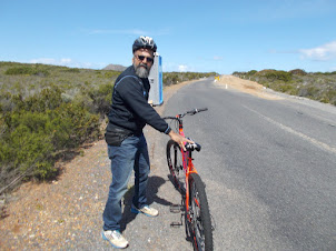 Cycling inside "Cape Point Nature Reserve".