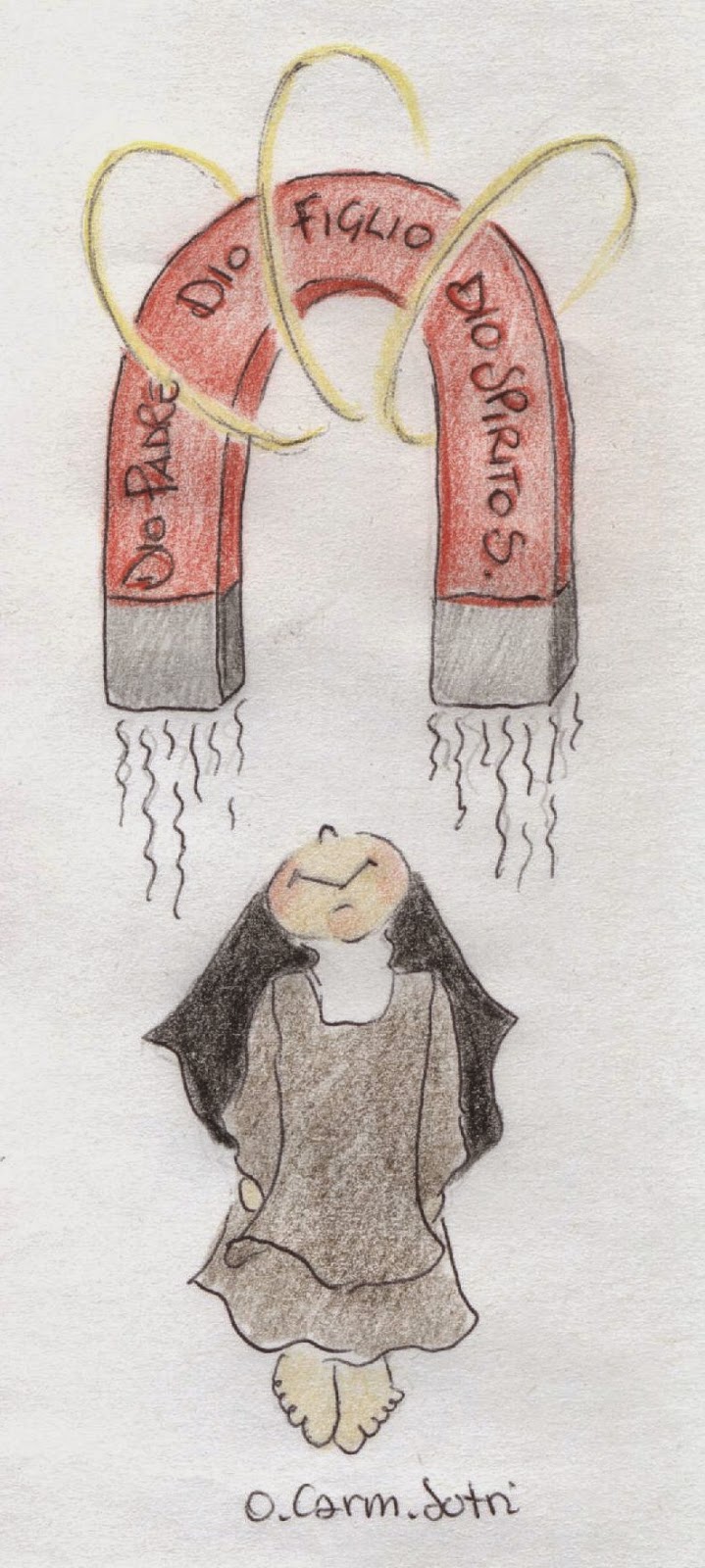 Saint Therese and the Roses by Helen Walker Homan