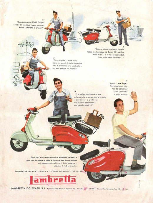 Fabrica Da Lambretta No Brasil  . No Brasil A Lambretta Li Foi Fabricada De 1961 Até 1970 Pela Cia.iNdustrial Pasco Lambretta.