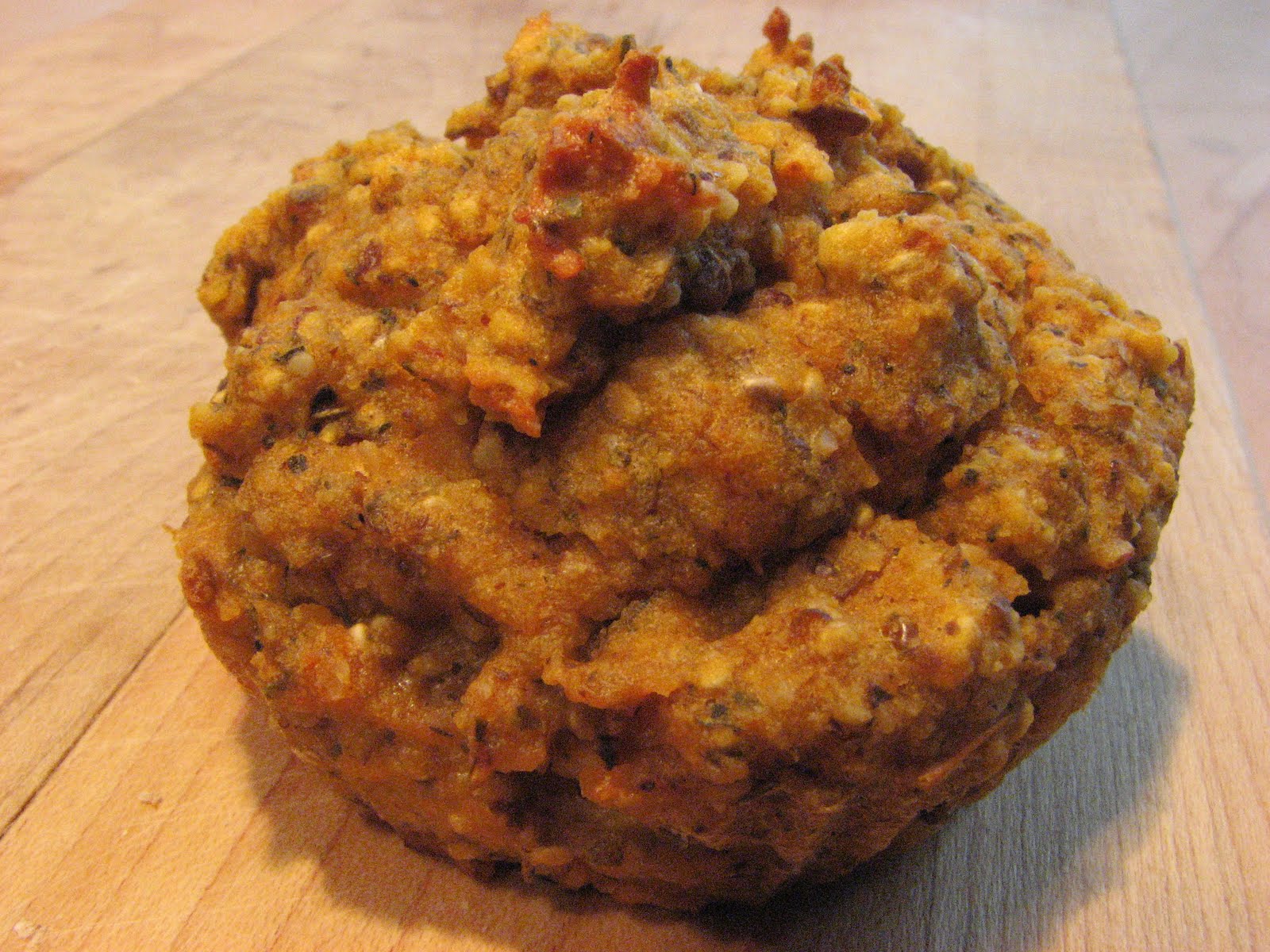 THE VOLUPTUOUS VEGETARIAN Savoury, Saucy, Tomato Sauce Muffins
