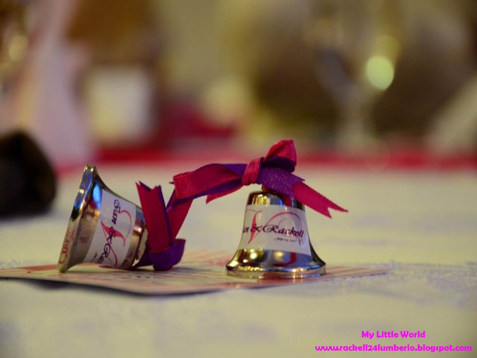 DIY Souvenirs Wedding Bells and Personalized Table Napkin My Little