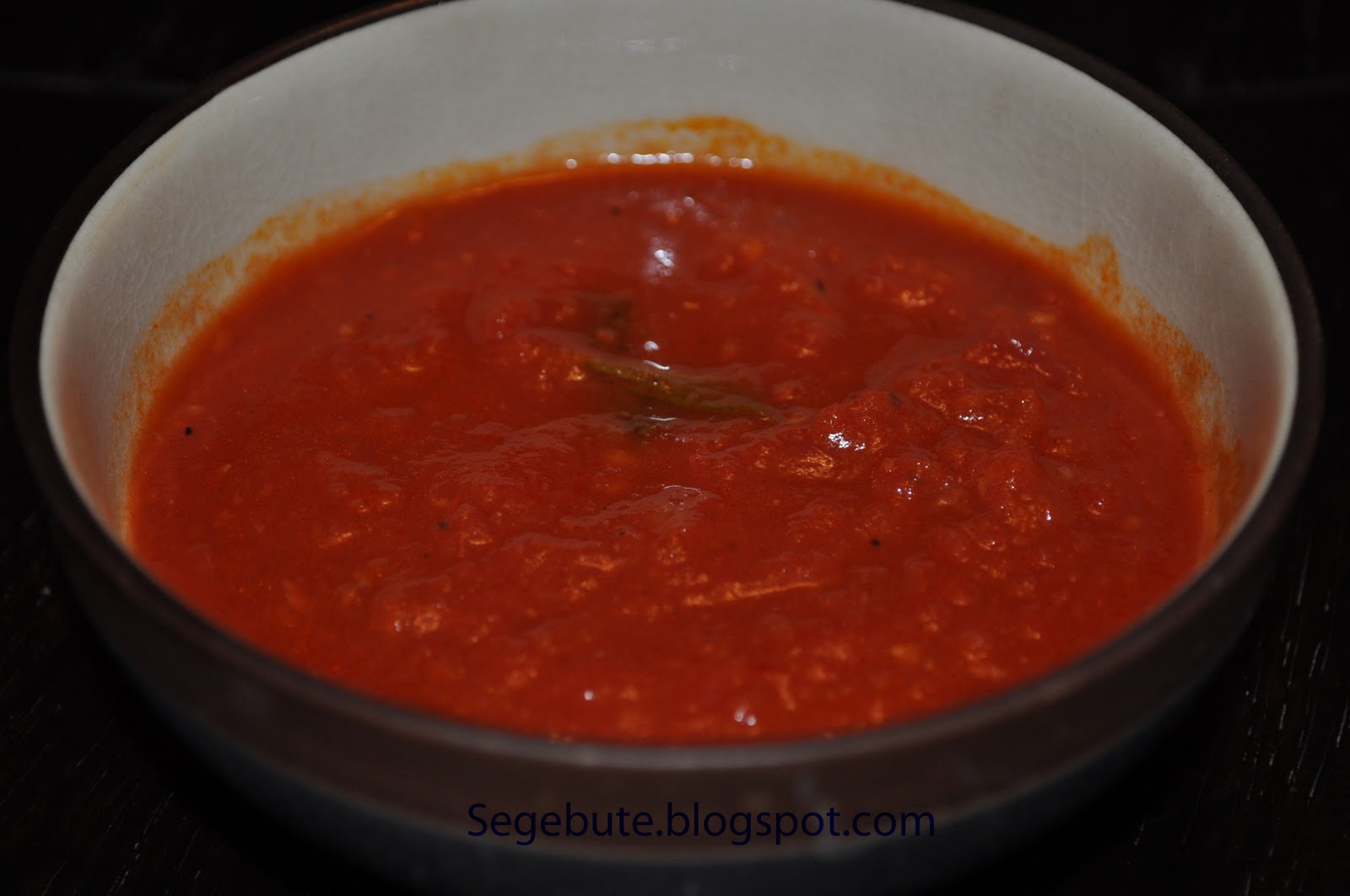 SEGEBUTĖS UŽRAŠAI Marinara padažas