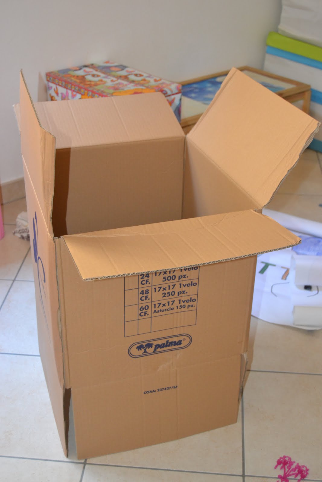 Come costruire contenitori per giocattoli