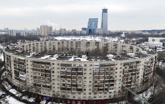 A casa circular na Rússia