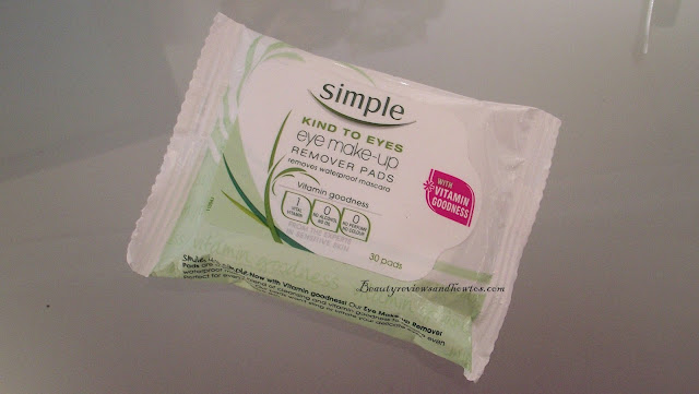 Simple Kind To Eyes Eye Make-Up Remover Pads Simple Kind To Eyes Eye Make-Up Remover Pads