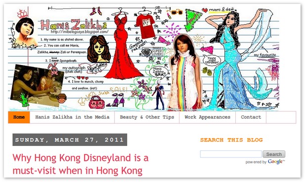 hanis zalikha ini belog hanis zalikha