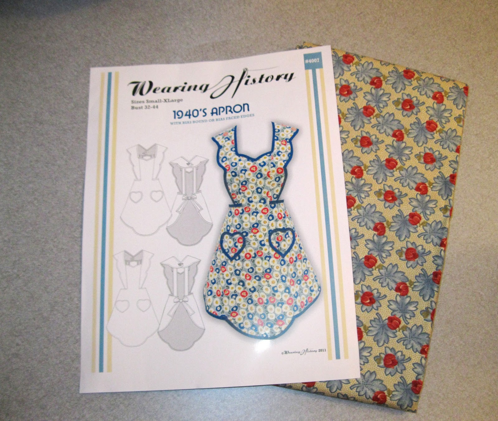 Apron History Pattern Review Wearing History Apron