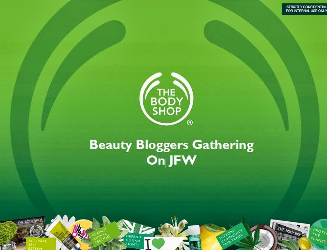 Beauty Bloggers Gathering on Jakarta Fashion Week with The Body Shop