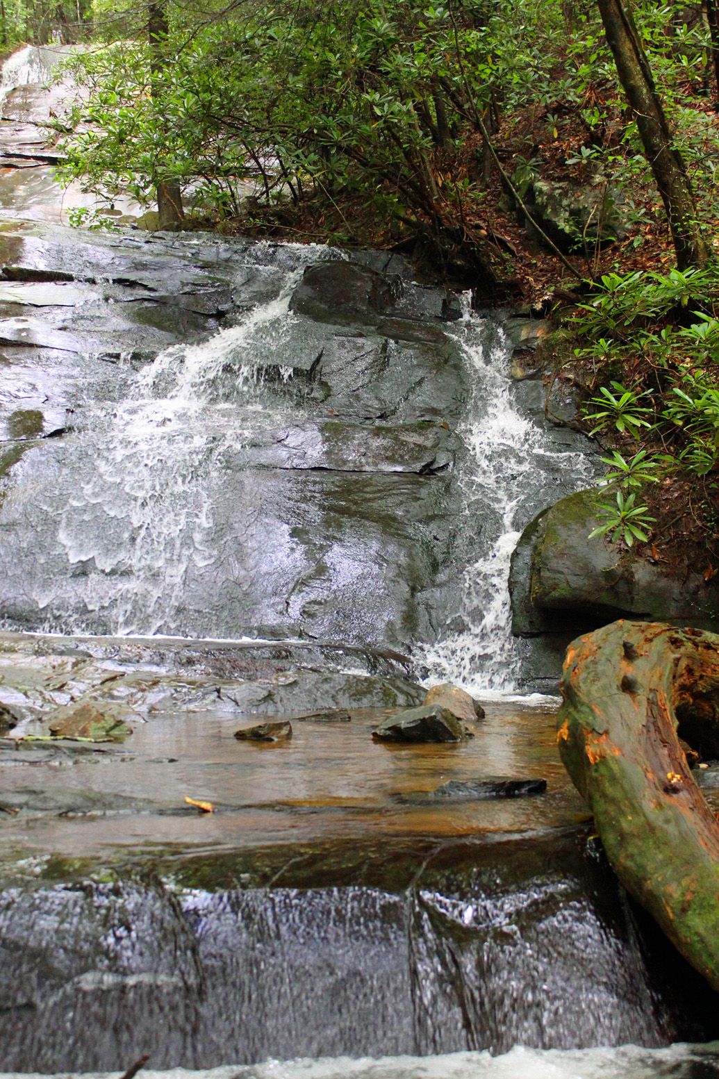 Southern Lagniappe Fall Branch Falls, Blue Ridge,