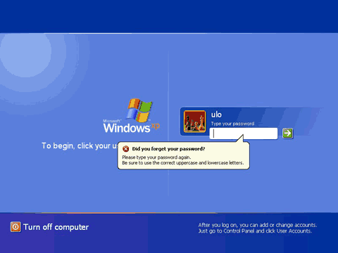 Gak bisa masuk (Log On) ke Windows XP?