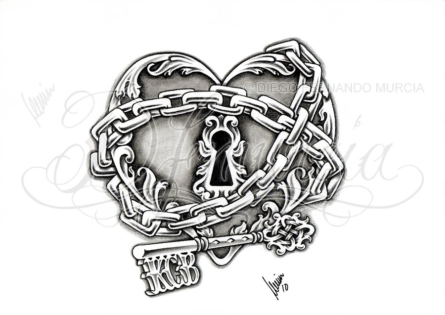 Heart Locket Tattoo Heart Locket Tattoo