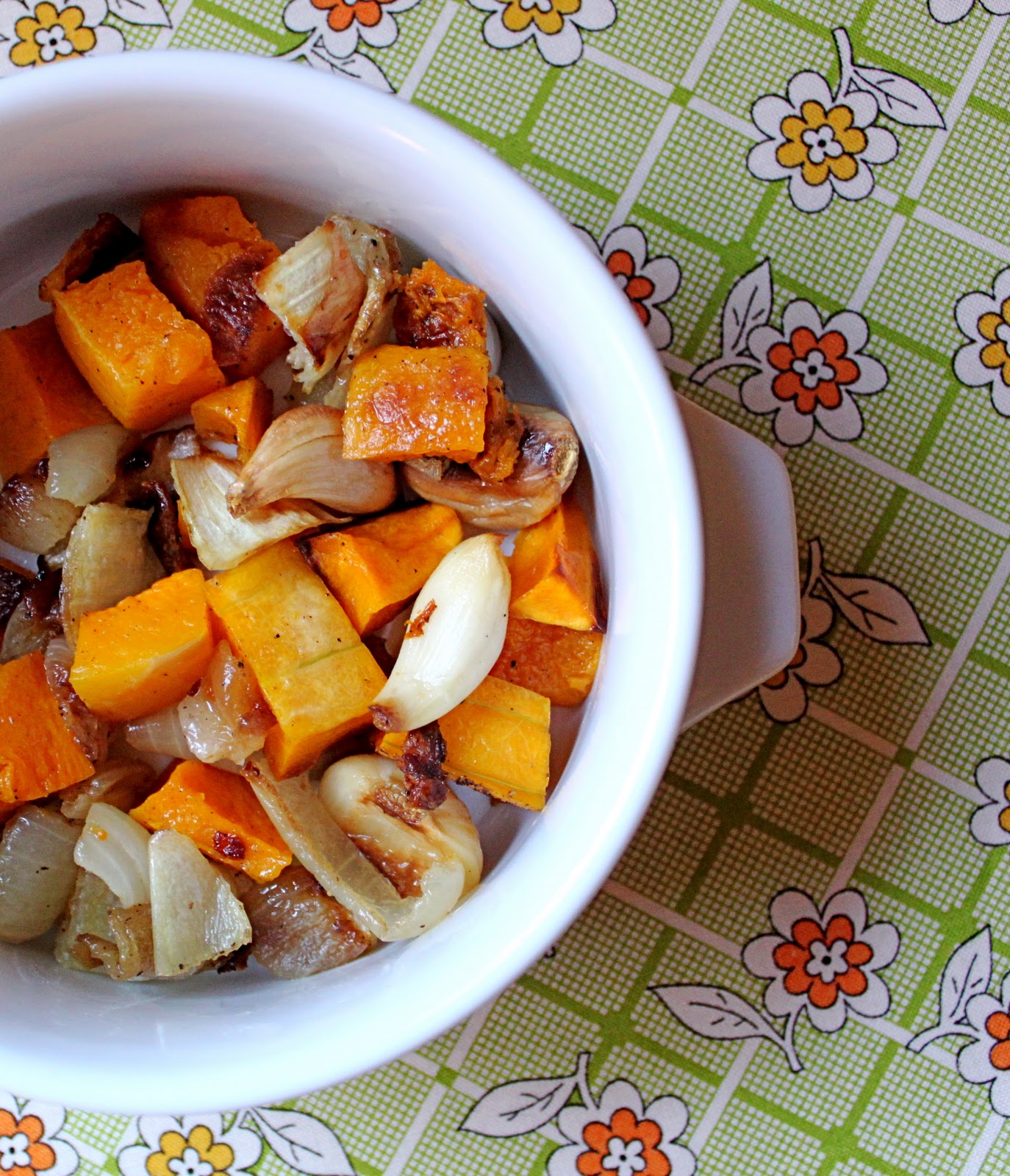 Roasted Butternut Squash with Onions & Garlic Recipe The Cottage Mama