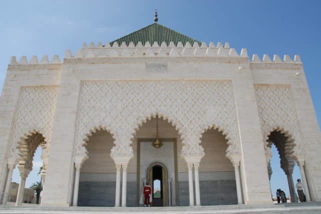 The Mausoleum of Mohammed V - Rabat, Morocco The Mausoleum of Mohammed V - Rabat, Morocco