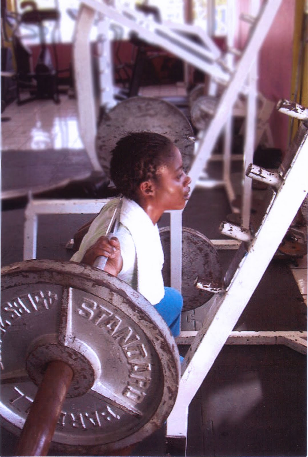 Home workout Jamaican style Shut up and squat. The most feared exercise!