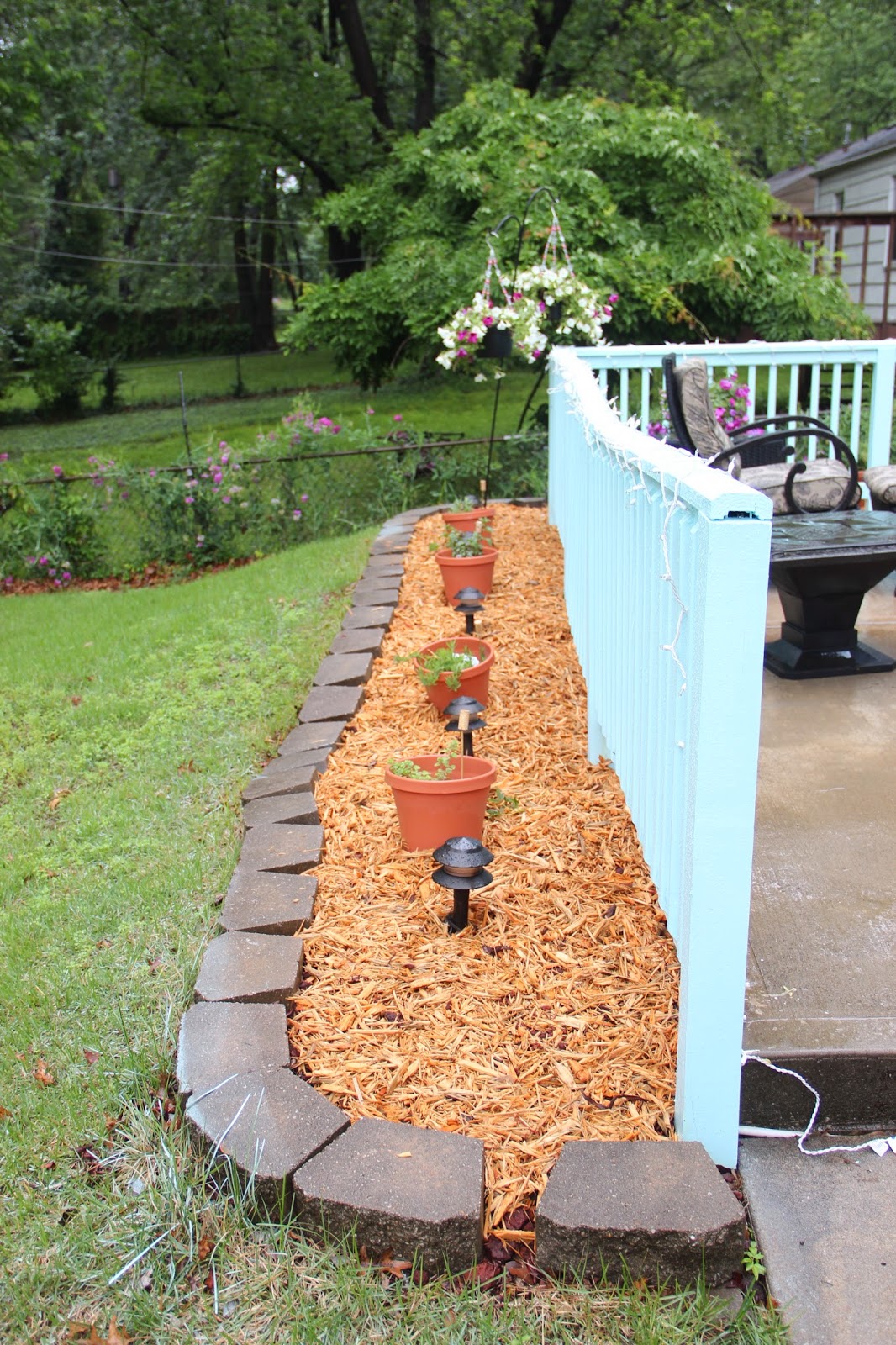 Create. Cook. Teach. Patio redo