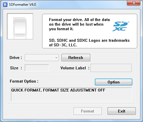 Sd memory card formatter download for windows and mac