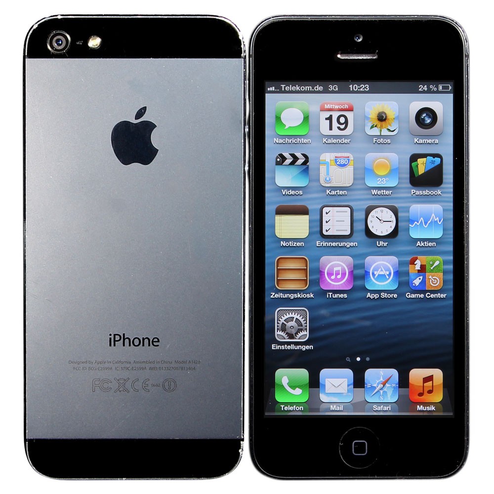 Harga Apple iPhone 5 - 16 GB - Hitam - Ponsel Seluler Terbaik