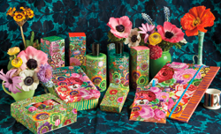 Bath, body & home fragrance collection Achillea by Kaffe Fassett launches