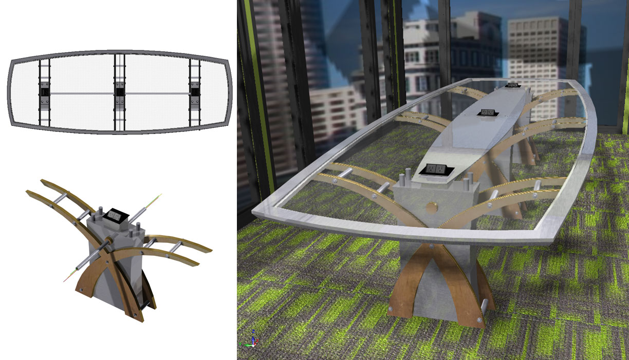 Custom Conference Tables FRANZ CUSTOM CONFERENCE TABLE HITECH LOOK